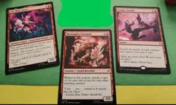 Spider-Man MtG Red Lot. Rare Double Trouble SPE 0013, UC Mary Janes 0015 + 0016 - Image 1