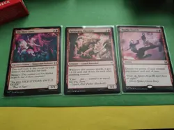 Spider-Man MtG Red Lot. Rare Double Trouble SPE 0013, UC Mary Janes 0015 + 0016 - Image 2