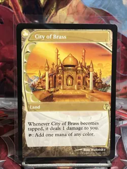 City of Brass (Non-foil) [Future Sight Frame] Mystery Booster 2 240 Rare MTG - Image 1