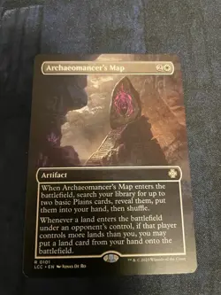 Archaeomancer's Map (Borderless) Commander: the Lost Caverns of Ixalan Regular - Image 1