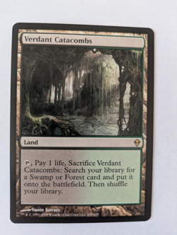 Verdant catacombs Zenikar MTG NM Free shipping with tracking - Image 1
