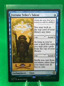 MTG - FORTUNE TELLER'S TALENT - Bloomburrow Commander (R) - Image 1