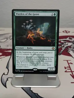 Warden of the Grove Tarkir: Dragonstorm Regular #166 MTG Near Mint Rare - Image 1