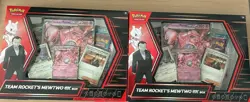 Pokemon TCG - Team Rocket’s Mewtwo EX Box - Destined Rivals X2 - Image 1