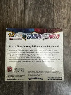 Pokemon SWSH01: Sword & Shield Base Set Booster Box Factory Sealed - Image 3