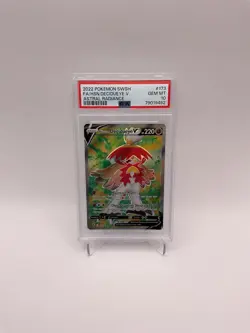 Pokemon Astral Radiance Hisuian Decidueye V Full Art #173 PSA 10 - Image 1