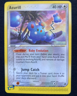 Pokemon TCG Azurill (2003) 31/100 Sandstorm (LP) - Image 1