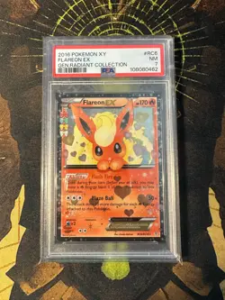 Pokemon Flareon EX RC6/RC32 Generations Radiant Collection PSA 7 - Image 1