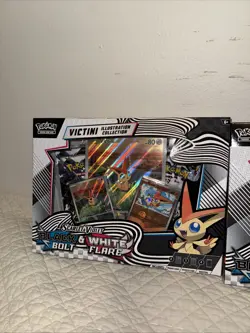 Pokemon TCG Scarlet and Violet Victini Illustration Collection Box (2) - Image 3