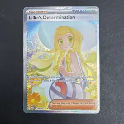 Pokemon TCG Lillie’s Determination SIR 184/132 ENGLISH NM Mega Evolution ME01 - Image 1