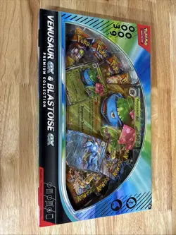 🔥Pokemon TCG Venusaur Ex & Blastoise Ex Premium Collection! In Hand! Sealed!!! - Image 2
