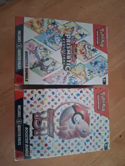 Pokemon 151 and Prismatic Evolutions Booster Bundles Brand New Cheapest On eBay! - Image 1