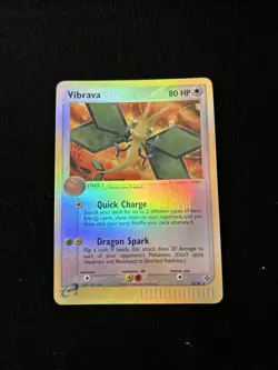 Vibrava 22/97 Ex Dragon Reverse Holo Rare E READER Nintendo Pokemon Near Mint + - Image 1