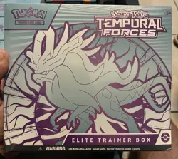 Pokemon TCG Temporal Forces Elite Trainer Box ETB New Sealed Walking Wake - Image 1