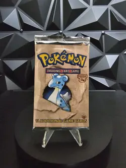 Pokemon Fossil Booster Pack 1st edition Lapras Cover - Heavy pack 21.2 G - Image 1