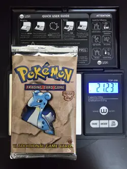 Pokemon Fossil Booster Pack 1st edition Lapras Cover - Heavy pack 21.2 G - Image 4