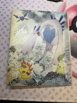 Pokemon Heart Gold Soul Silver 4 Pocket Binder. *Please Read Description* - Image 1