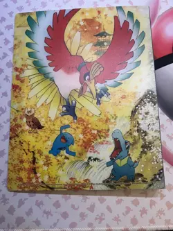 Pokemon Heart Gold Soul Silver 4 Pocket Binder. *Please Read Description* - Image 2