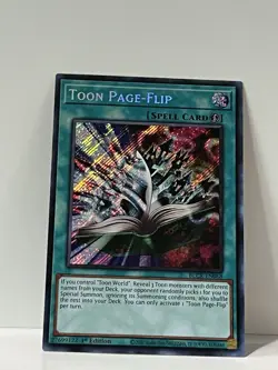 Toon Page-Flip BLCR-EN068 1st Edition YuGiOh - Image 1