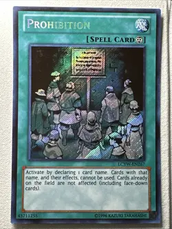 Prohibition - LP - LCYW-EN267 - Secret Rare - Unlimited Edition - Image 1