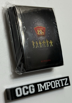 NEW OCG Yu-Gi-Oh! KONAMI Sleeves 20th Anniversary Duelist Box 100pcs - Image 2