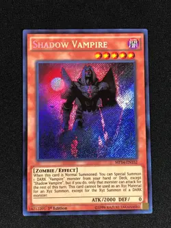 YUGIOH SHADOW VAMPIRE MP14-EN152 1ST SECRET - Image 1