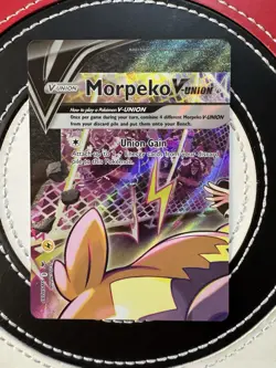 Pokemon TCG Morpeko V-Union SWSH287 Black Star Promo Card - Image 1
