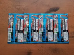 3 Packs Pokemon Card JPN Scarlet Violet Booster 4pack Mega Brave M1L 2025 NM New - Image 2
