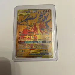 Pokemon TCG Reshiram & Charizard GX SM247 Promo Holo Card - Image 1