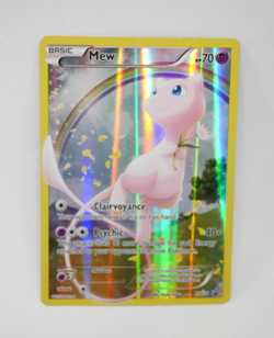 Pokemon Card- Mew XY110 XY Holo- Nice LP Light Play to NM-Many Pics! - Image 1