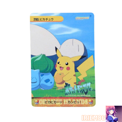 Pikachu No.293 Pokemon TOP SUN Card Anime Collection Vintage Nintendo Japan 1999 - Image 1