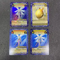 Angemon Bo-128 S Digimon Digi-Battle Series 3 Bandai - Holo Foil Rare Card - Image 1