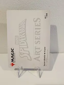 Secret Identity Art Card (Signature) - Art Series: Marvel's Spider-Man MTG #6 - Image 2