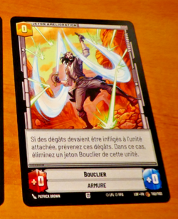 STAR WARS UNLIMITED CARD GAME TCG CARTE T02 23/257 LOR FR MINT - Image 2