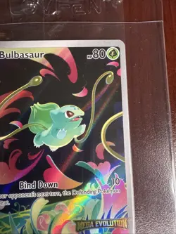 Pokemon Card Bulbasaur 133/132 Mega Evolution Stamped Promo Sealed - Image 3