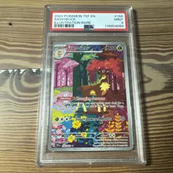 2024 PSA 9 Pokemon Temporal Forces Sawsbuck Illustration Rare 166/162 card Mint - Image 1