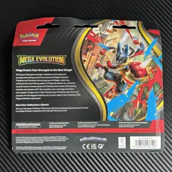 Pokemon - Trading Card Game: MegaEvolution 3Pk Booster Bundle - Image 2