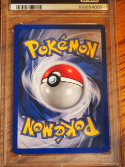 Pokemon 1999 Shadowless Base Mewtwo rare foil card, PSA 9 - Image 5