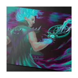 Ultra Pro Official MtG Aetherdrift Playmats Winter, Cursed Rider New - Image 1