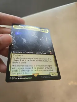 MTG Borderless FOIL Y'shtola, Night's Blessed Extended Art (0191) Final Fantasy - Image 4