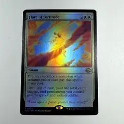 MTG - Flare of Fortitude - {Foil} #26 Rare NM Modern Horizons 3 MH3 - Image 1