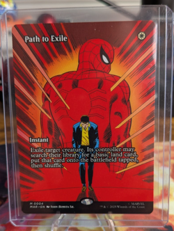 Borderless Path to Exile Marvel's Spider-Man #0004 MTG 2025 - Image 1