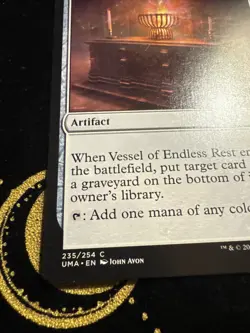 MTG Magic the Gathering Vessel of Endless Rest (235/271) Ultimate Masters LP - Image 2