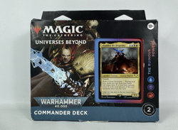 MTG Warhammer 40k Universes Beyond Commander Deck, Ruinous Powers - Image 1