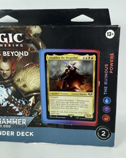 MTG Warhammer 40k Universes Beyond Commander Deck, Ruinous Powers - Image 2