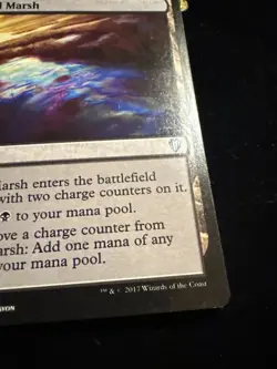 Vivid Marsh #292 (NM) Commander 2017 C17 Magic MTG - Image 3