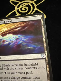 Vivid Marsh #292 (NM) Commander 2017 C17 Magic MTG - Image 4