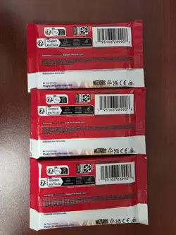 MTG Spider-Man Sealed Collector Booster Three (3) Single Packs - Image 2