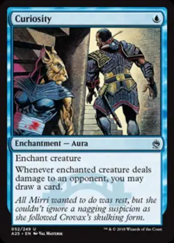 Curiosity - Near Mint MTG Masters 25 - Image 1