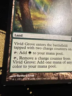 Vivid Grove MTG 295 Howard Lyon Artist NM - Image 2